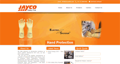 Desktop Screenshot of jaycosafety.com