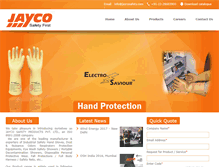 Tablet Screenshot of jaycosafety.com